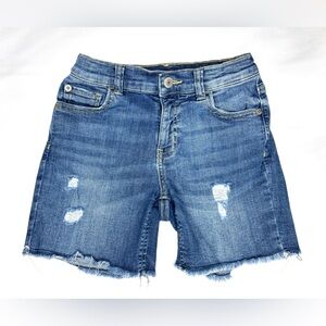 Kid’s Denim Blue Shorts - Girls